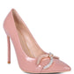 COCKTAIL Buckle Embellished Stiletto Pump Shoes - 1985 the VAULT Boutique