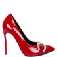 COCKTAIL Buckle Embellished Stiletto Pump Shoes - 1985 the VAULT Boutique
