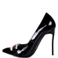 COCKTAIL Buckle Embellished Stiletto Pump Shoes - 1985 the VAULT Boutique