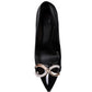 COCKTAIL Buckle Embellished Stiletto Pump Shoes - 1985 the VAULT Boutique