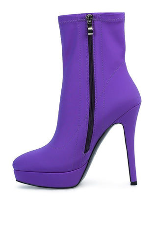 Patotie High Heeled Lycra Ankle Boot - 1985 the VAULT Boutique