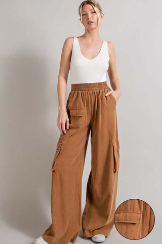 Mineral Washed Cargo Pants - 1985 the VAULT Boutique