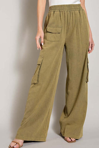 Mineral Washed Cargo Pants - 1985 the VAULT Boutique