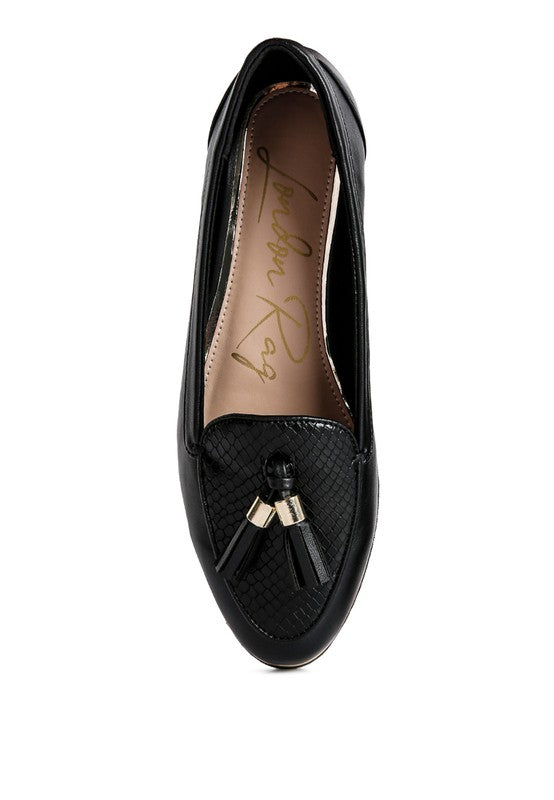 Cabbose Casual Bow Loafers - 1985 the VAULT Boutique