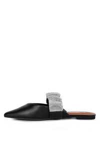 Hemessen Diamante Strap Flat Mules - 1985 the VAULT Boutique