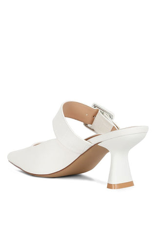 Shein Star Slim Block Heel Mules - 1985 the VAULT Boutique