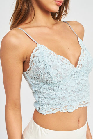 LACE CAMI BRALETTE TOP - 1985 the VAULT Boutique