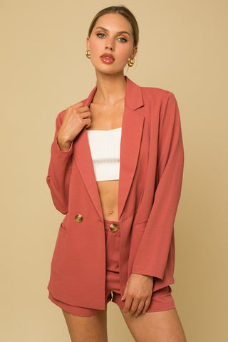 Double Breasted Blazer - 1985 the VAULT Boutique