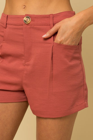 Front Pleated Short - 1985 the VAULT Boutique