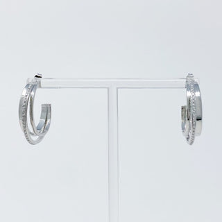 Irene Dimensional Hoop Earrings - 1985 the VAULT Boutique