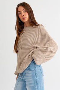 Ribbed Knitted Sweater - 1985 the VAULT Boutique