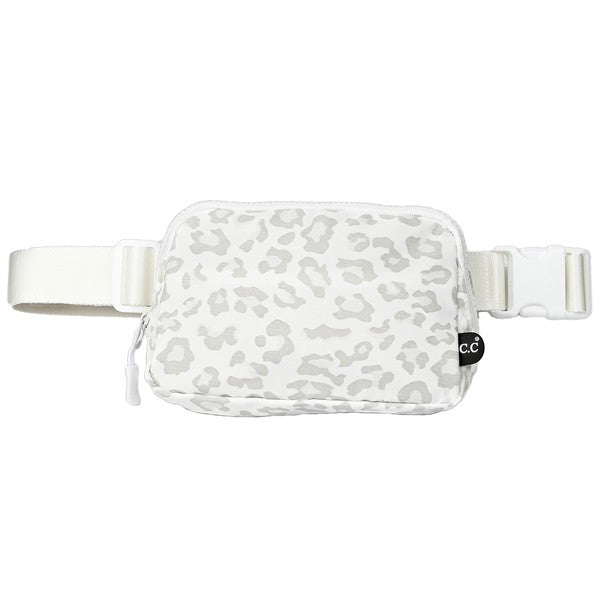 CC Brand Leopard Pattern Belt Bag Fanny Pack - 1985 the VAULT Boutique