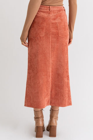 Cord Maxi Skirt - 1985 the VAULT Boutique