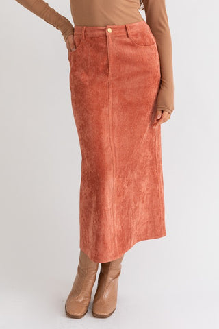 Cord Maxi Skirt - 1985 the VAULT Boutique