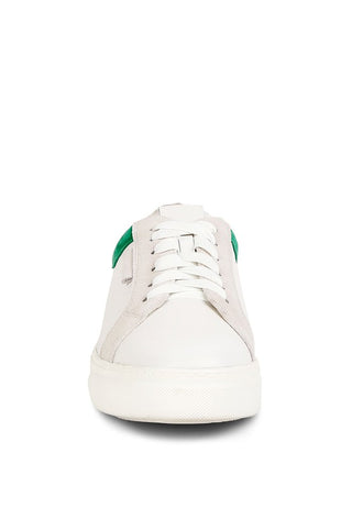 Endler Color Block Leather Sneakers - 1985 the VAULT Boutique