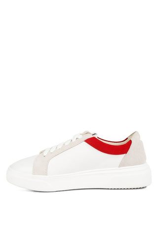 Endler Color Block Leather Sneakers - 1985 the VAULT Boutique