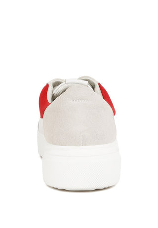 Endler Color Block Leather Sneakers - 1985 the VAULT Boutique