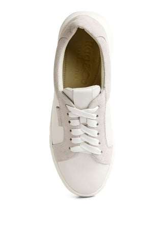 Endler Color Block Leather Sneakers - 1985 the VAULT Boutique