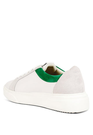 Endler Color Block Leather Sneakers - 1985 the VAULT Boutique