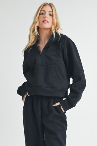 Drea Half-Zip Hoodie - 1985 the VAULT Boutique