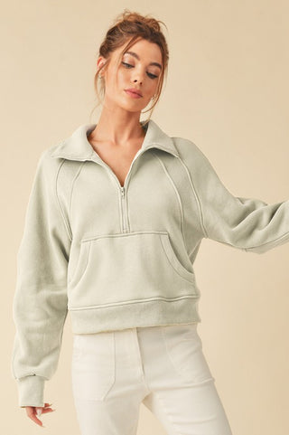 Drea Half-Zip Hoodie - 1985 the VAULT Boutique