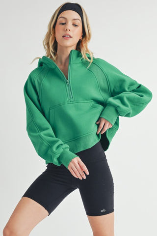 Drea Half-Zip Hoodie - 1985 the VAULT Boutique