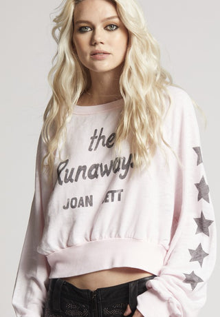 Joan Jett The Runaways Cropped Sweatshirt - 1985 the VAULT Boutique