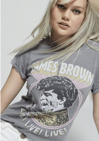 James Brown Live! Tee - 1985 the VAULT Boutique