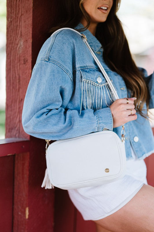 Dolly Vegan Leather Crossbody Clutch Purse  - 1985 the VAULT Boutique