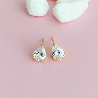 So Classy Teardrop Stud Earrings - 1985 the VAULT Boutique