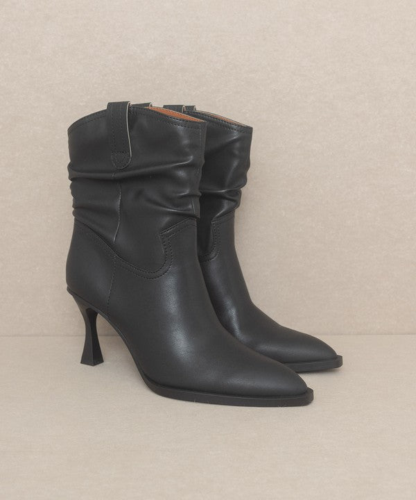 OASIS SOCIETY Riga - Western Inspired Slouch Boots - 1985 the VAULT Boutique