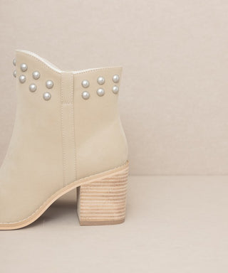 OASIS SOCIETY Alofi Studded Collar Booties - 1985 the VAULT Boutique