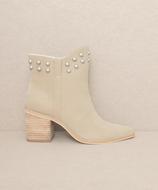 OASIS SOCIETY Alofi Studded Collar Booties - 1985 the VAULT Boutique