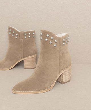 OASIS SOCIETY Alofi Studded Collar Booties - 1985 the VAULT Boutique