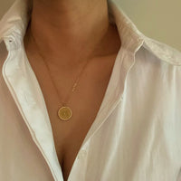 Loveholic Round Pendant Necklace - 1985 the VAULT Boutique