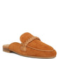 Lavinia Suede Leather Braided Detail Mules - 1985 the VAULT Boutique
