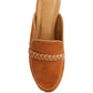 Lavinia Suede Leather Braided Detail Mules - 1985 the VAULT Boutique
