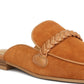 Lavinia Suede Leather Braided Detail Mules - 1985 the VAULT Boutique