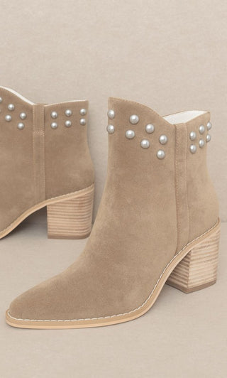 OASIS SOCIETY Alofi Studded Collar Booties - 1985 the VAULT Boutique