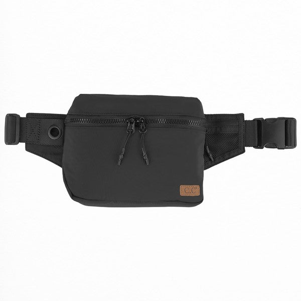 CC Brand Zipper Fanny Pack - 1985 the VAULT Boutique