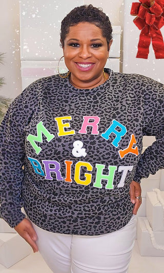 Soft Ideal Chenille Merry and Bright Sweatshirt - 1985 the VAULT Boutique