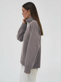 Turtleneck Long Sleeve Sweater - 1985 the VAULT Boutique