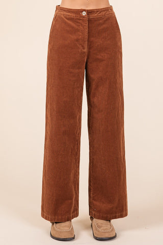 Mittoshop Corduroy Back Elastic Waist Pants - 1985 the VAULT Boutique