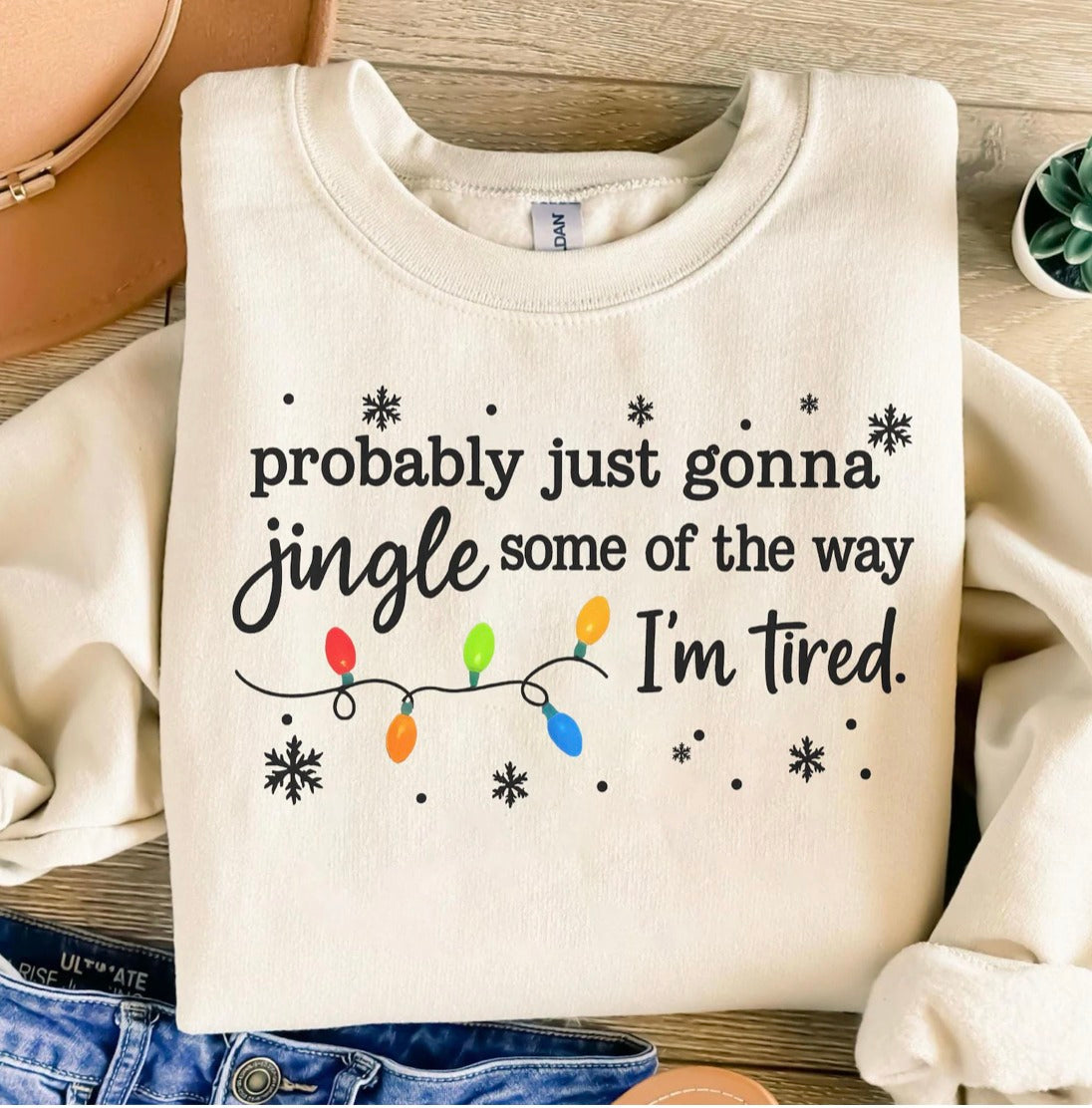 Jingle Some of the Way Graphic Tee and Sweatshirt