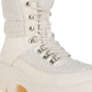 Wellerman Faux Fur Detail Chunky Hiker Boots - 1985 the VAULT Boutique