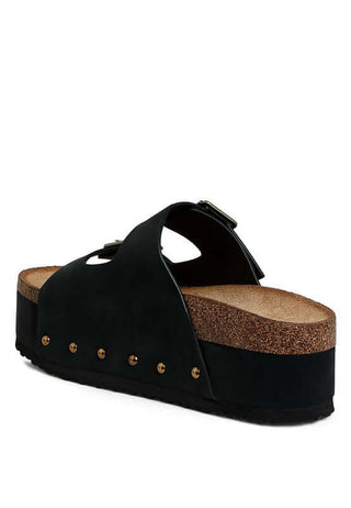 Impala Studded Faux Leather Slip Ons - 1985 the VAULT Boutique