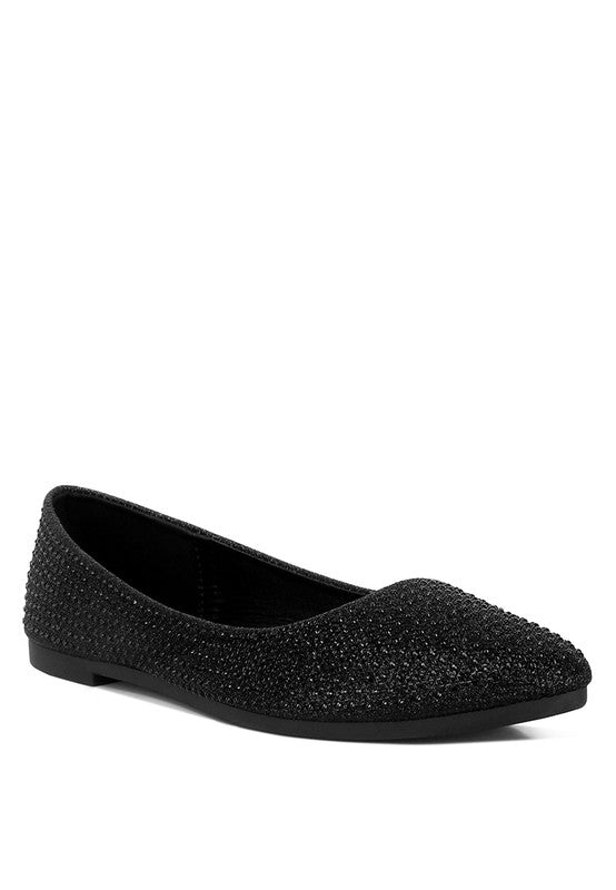 Denki Studded Ballerina Flats - 1985 the VAULT Boutique