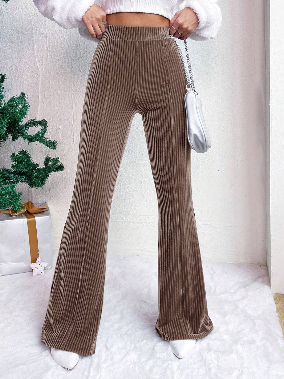 High Waist Flare Pants - 1985 the VAULT Boutique