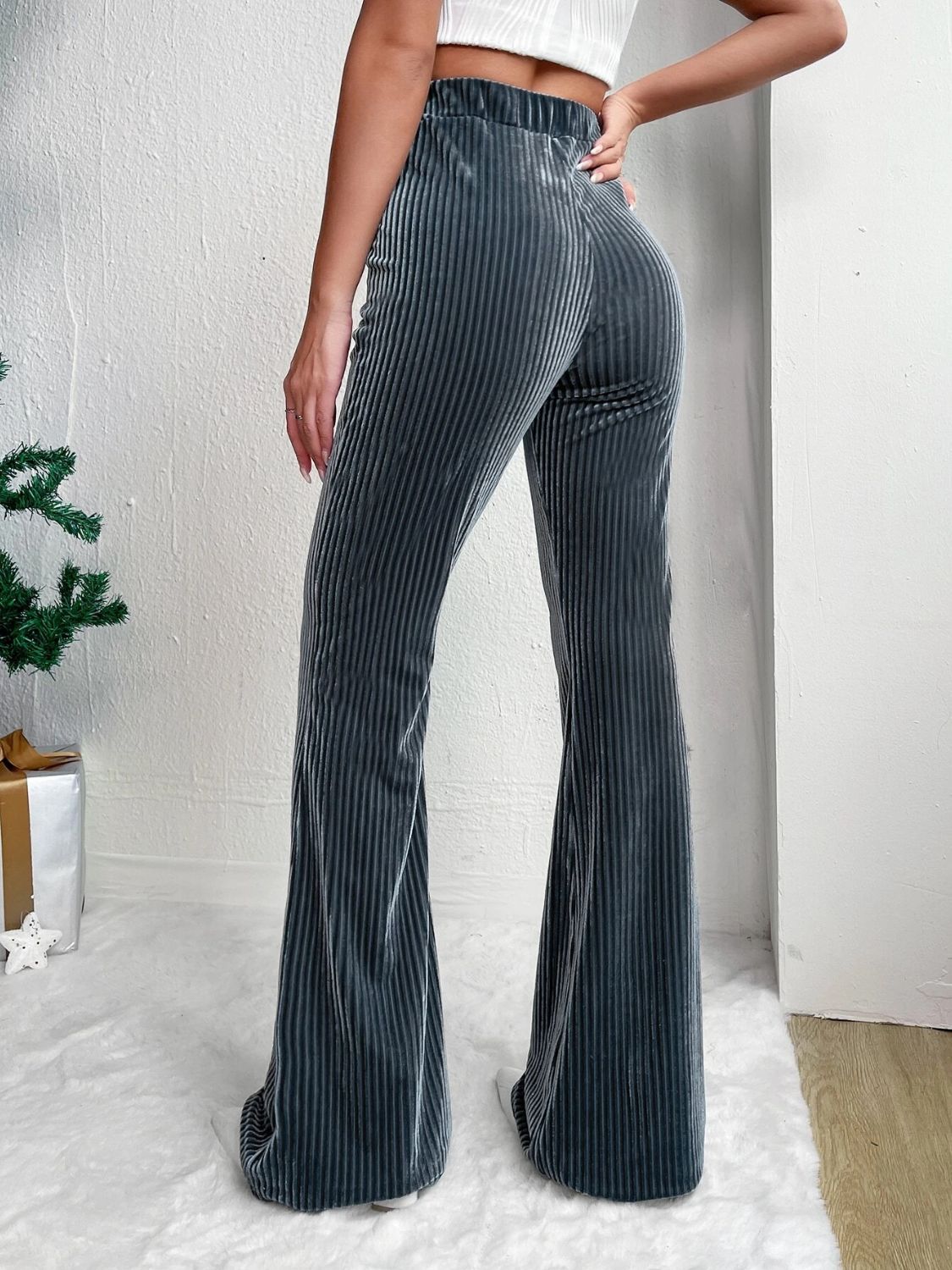 High Waist Flare Pants - 1985 the VAULT Boutique