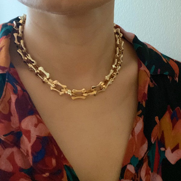 Exquisite Designers Bold Chain Necklace - 1985 the VAULT Boutique